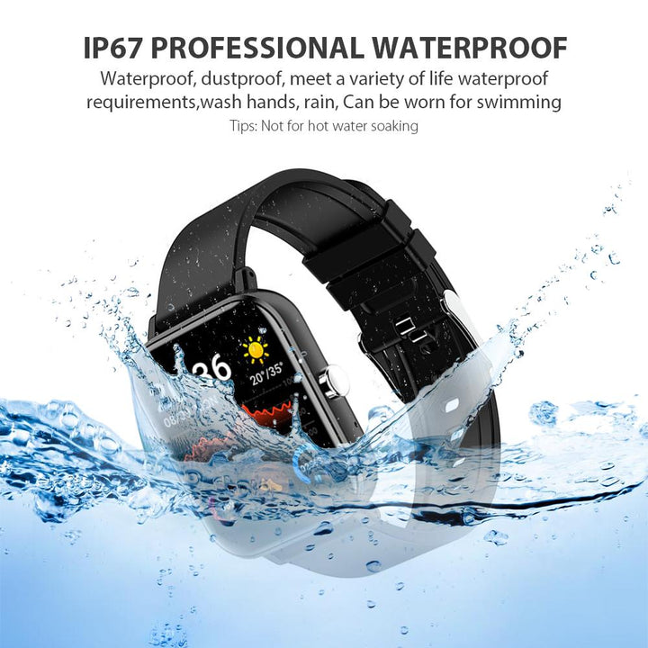 Waterproof Smart Sport Watch Full Color HD Screen Bluetooth Watch - MAEZTOZO