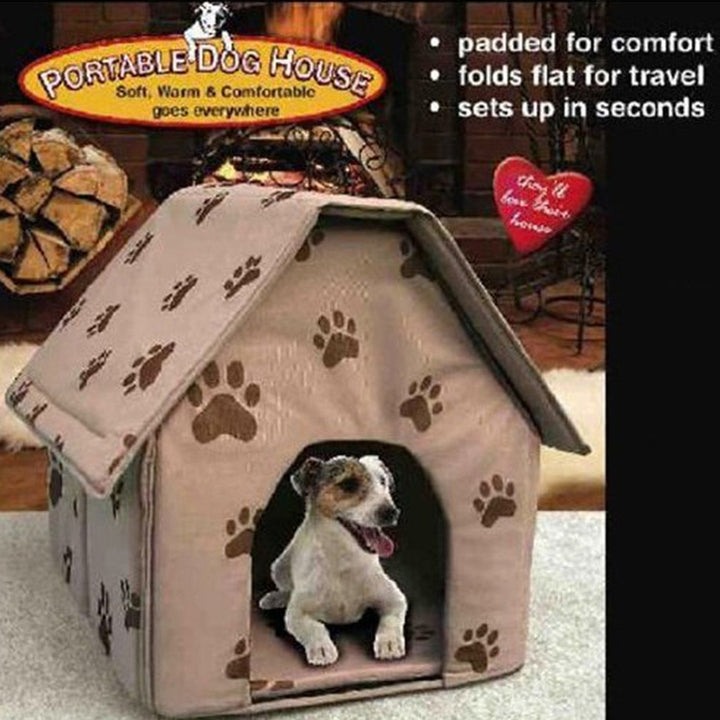 Dog House Dog Blanket Foldable Small Footprint Pet - MAEZTOZO