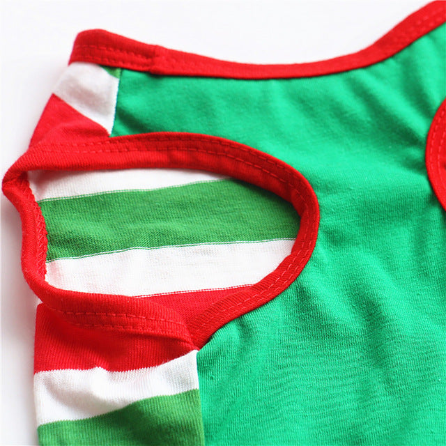 Pet Dog Clothing Cotton Stripe Vest Puppy Cotton - MAEZTOZO