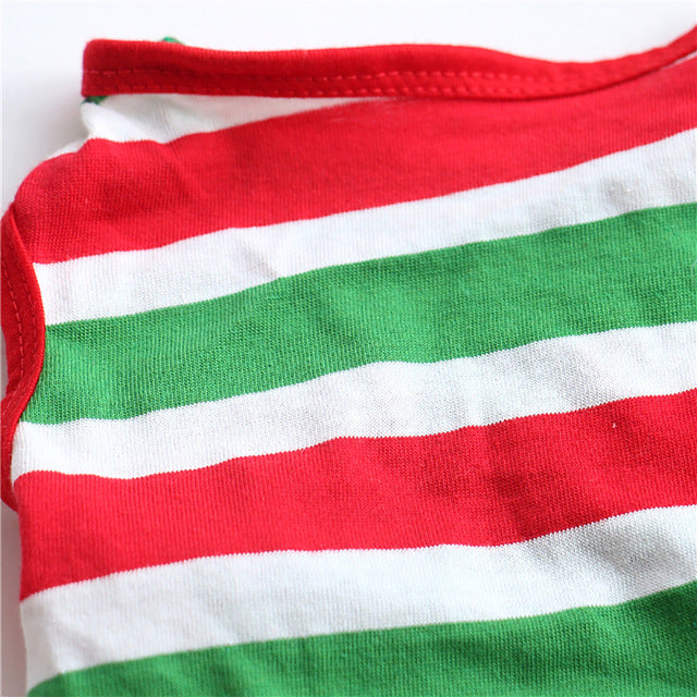 Pet Dog Clothing Cotton Stripe Vest Puppy Cotton - MAEZTOZO