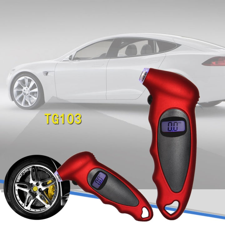 Portable LCD Screen Display Digital Tire Pressure - MAEZTOZO