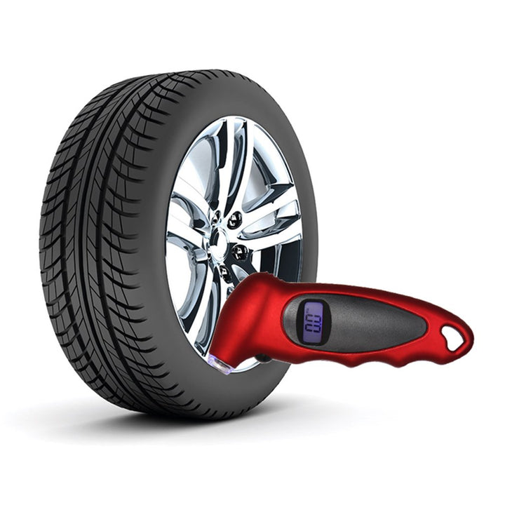 Portable LCD Screen Display Digital Tire Pressure - MAEZTOZO